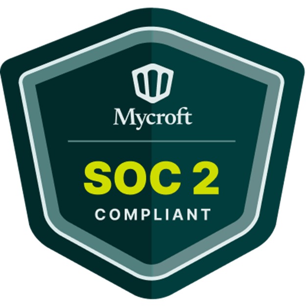 Mycroft SOC 2 Compliant badge